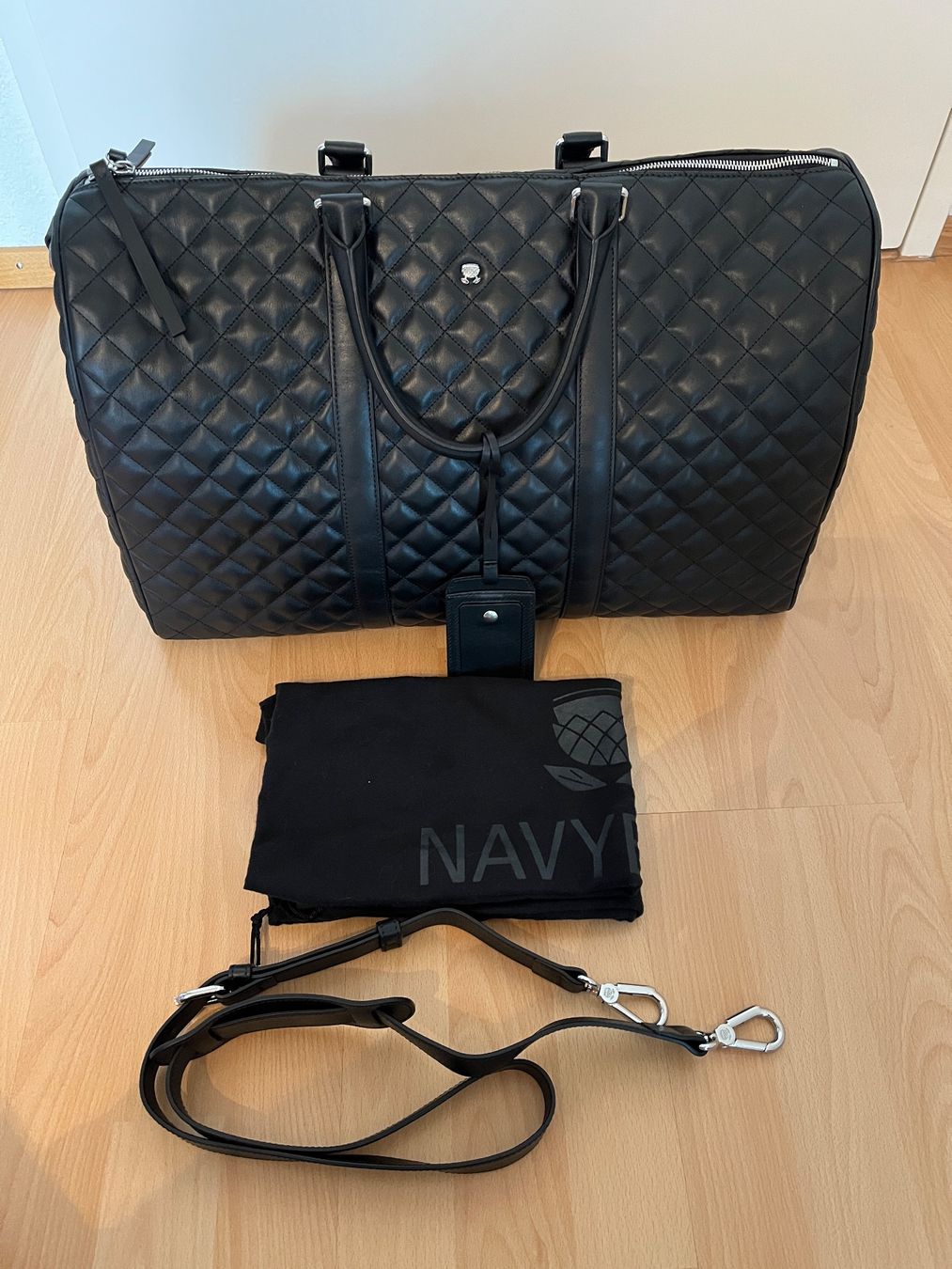 Navyboot Taschen: NAVYBOOT Weekender Reisetasche, Leder, Neu - NP 1150.- – Neu (gemäss Beschreibung) aus Unterägeri von Sportster0 4