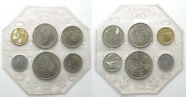 SPANIEN KMS 1980 0,5-100 Pesetas RARstgl