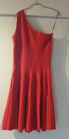 Michael Kors Strickkleid, rot Medium