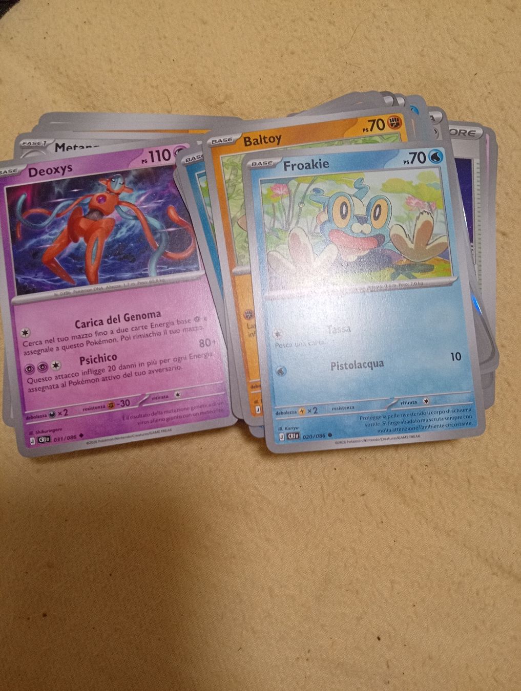 Pokémon Carte collezionabili: mazzo caos nascente  – Usato da Cadenazzo venduto da kev_sb77