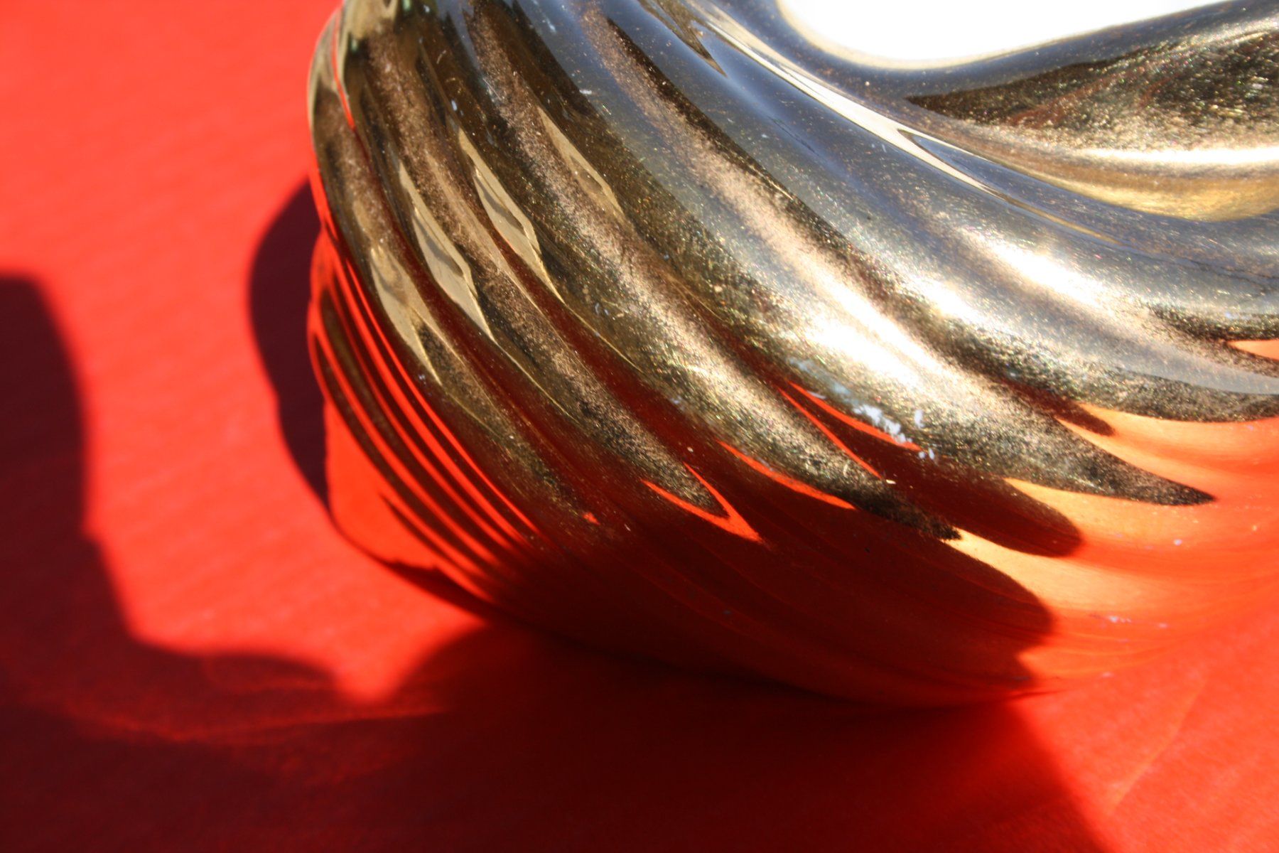KPM Ciotole: KPM MUSCHEL MUSCHELSCHALE GOLD – Usato da Wauwil venduto da Pneuedy 2