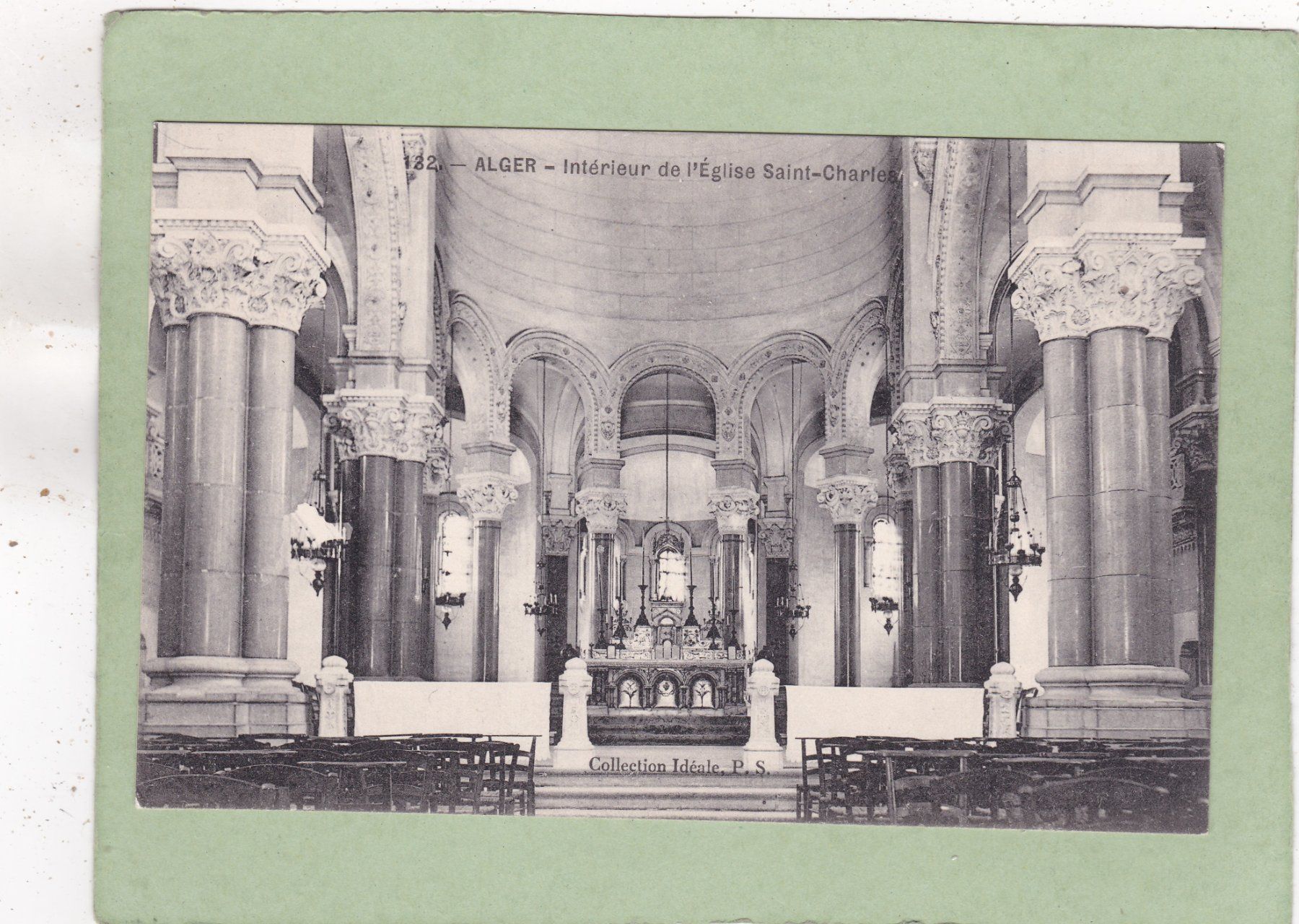 Cartoline postali: Algerien Alger Eglise Saint-Charles – Usato da Herisau venduto da Lisegrat2008