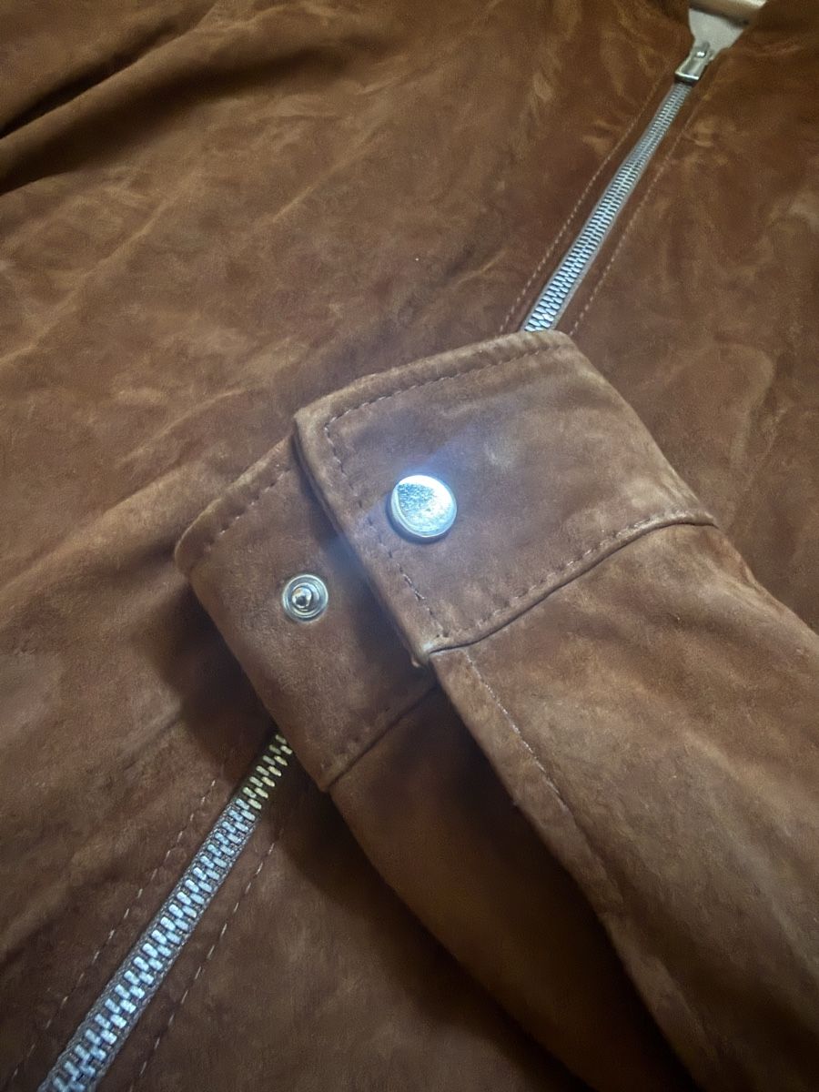 Jacken: Grand Frank - Brown suede leather jacket – Gebraucht aus Vésenaz von RMShop 2