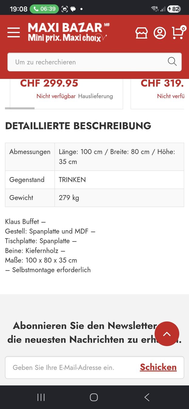 Buffets: Buffet  – Neuf (Voir description) à Lengnau BE par mar_sns7 2