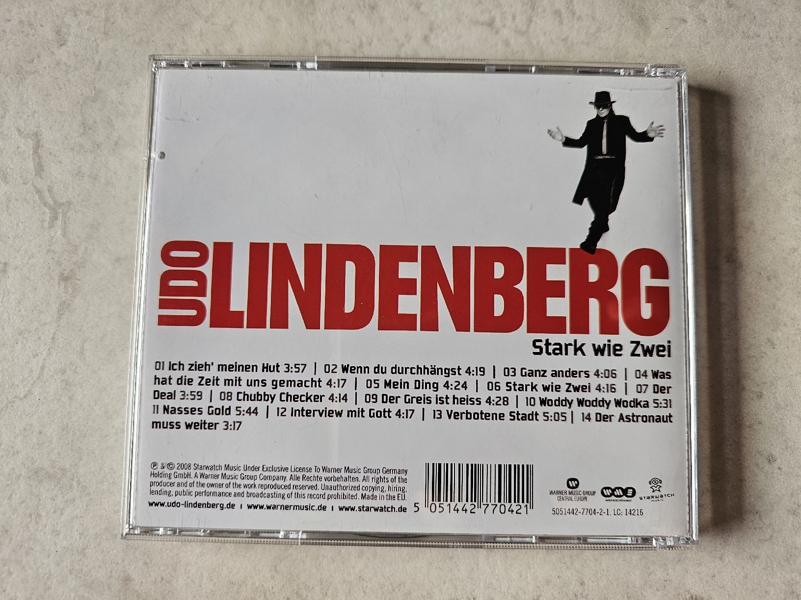 CD: Udo Lindenberg  -  Stark wie Zwei – Usato da Schneisingen venduto da backstore24 1