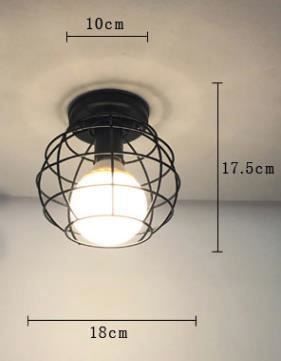 Lampadari & plafoniere: Retro Lampe Amerikanischen industriellen – Nuovo e nell'imballaggio originale da Châtelaine venduto da topshop.switzerland 1
