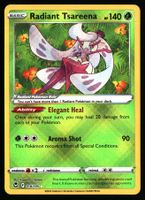 Radiant Tsareena #16 Pokemon Silver Tempest
