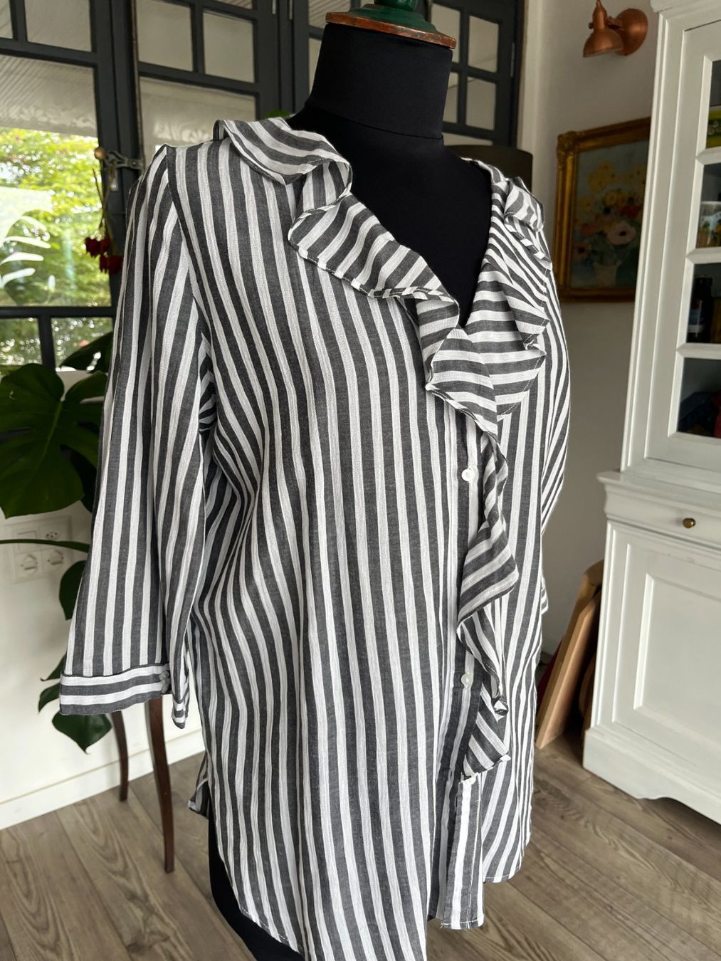 Camicette: Chemise OPUS Rayée 40 – Usato da Seiry venduto da van_n79x 1