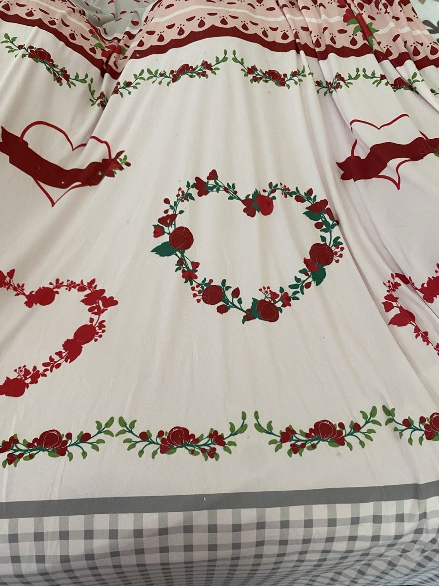Biancheria da letto: Traumhafte Rosen Bettwäsche – Usato da Obbürgen venduto da bugi6868 2