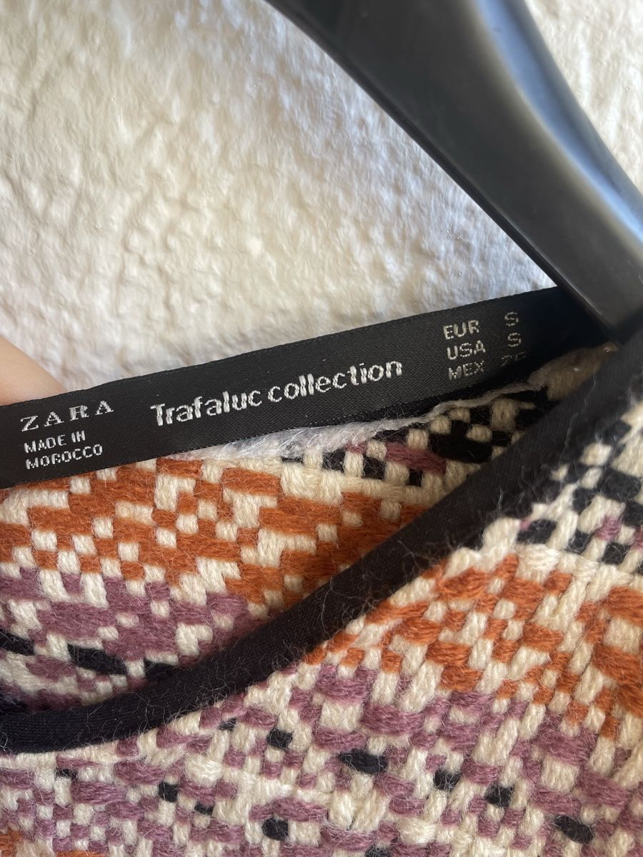 Zara Vestiti: Zara robe ethnique à franges, taille S – Usato da Martigny venduto da Lea_lucci 2
