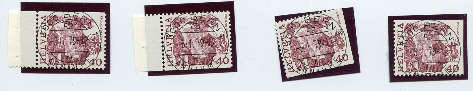 Tutti i francobolli: 1 Lot Schweiz Abstempelungen 15.5.1. – Usato da Steffisburg venduto da Sorbas 5