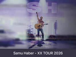 2x Samu Haber Tickets XX TOUR 2026 in 1. Reihe Balkon