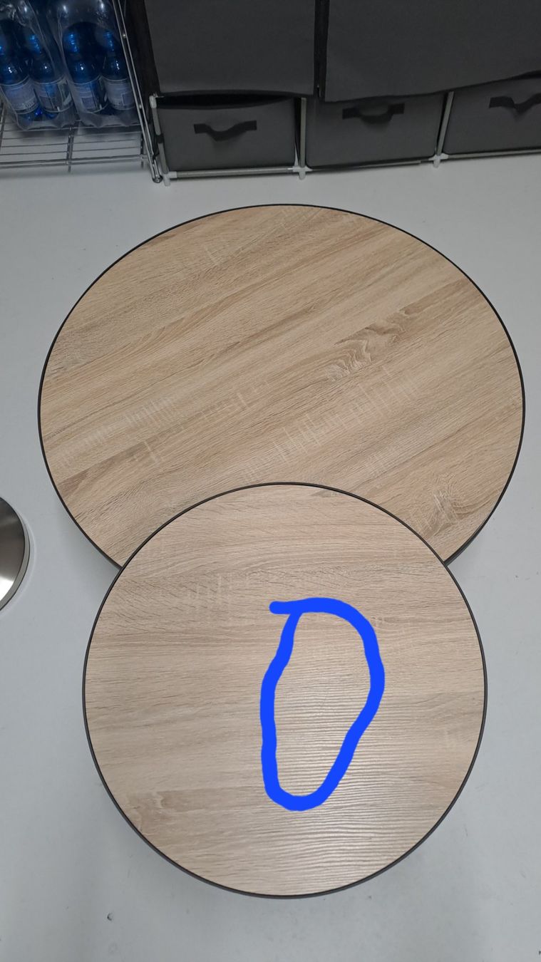 Beliani Tables: 2x Couchtisch Set MELODY Hellbraun – D'occasion à Winterthur par mag_6zt2 7