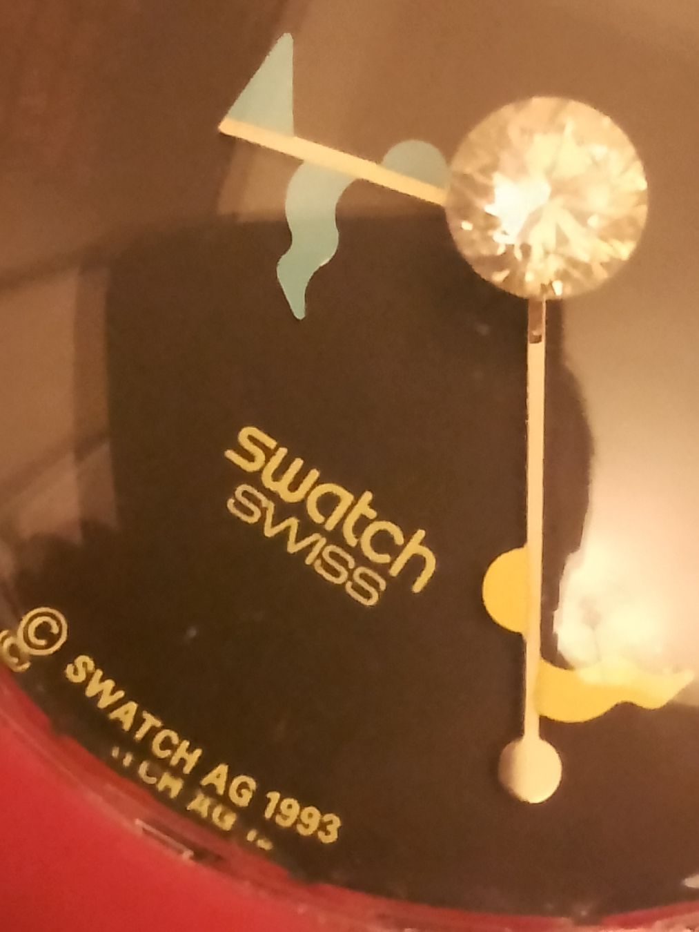 Swatch Orologi: Nos Swatch Crystal Surprise 1993 - 1994 – Nuovo e nell'imballaggio originale da Agno venduto da sam2608 3