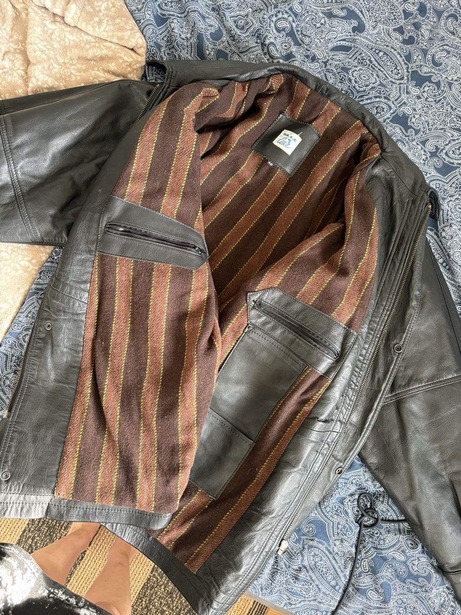 Vestes: Vintage Leather Jacket – D'occasion à Zürich par nin_8h72 3