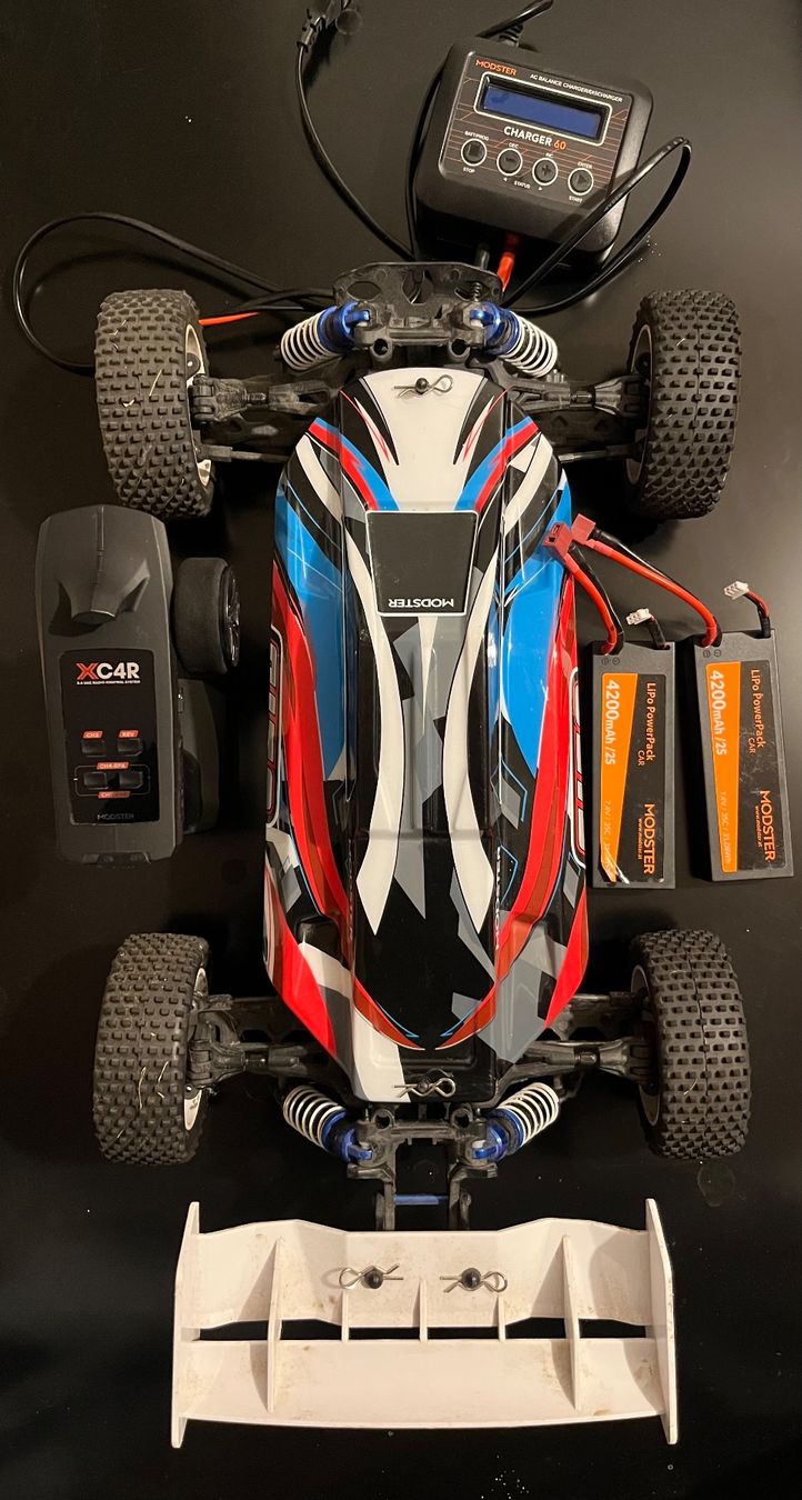 Modellismo RC: Modster cito v2 1:8 Rc Auto – Usato da ramsen venduto da ginalehm