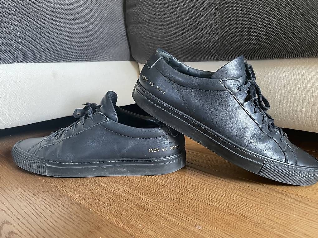 Herrenschuhe: Common Projects Achilles Leder Sneakers Grösse 43 – Gebraucht aus Muttenz von Style_2000