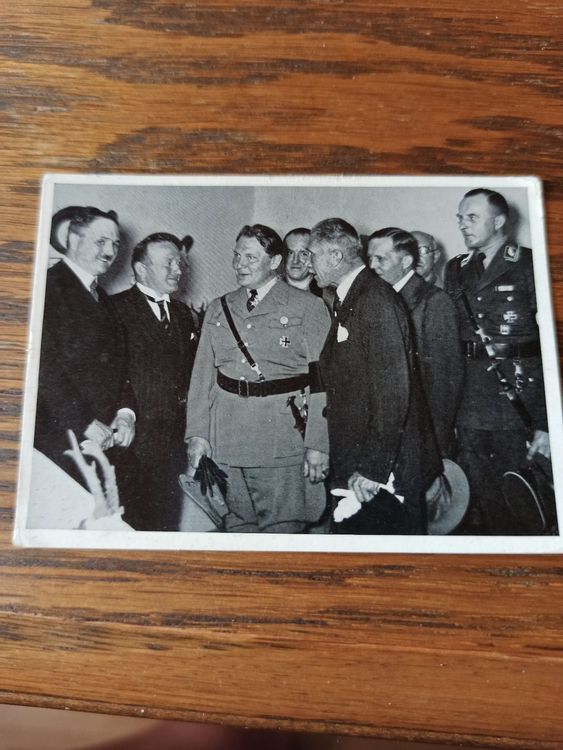 Sammelbild mit General Goering von 1934 (Gebraucht) in Kienberg für CHF ...