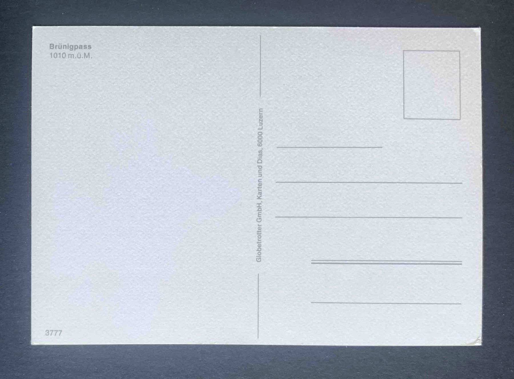 Cartoline postali: AK Brünigpass – Usato da Goldau venduto da artelier1 1