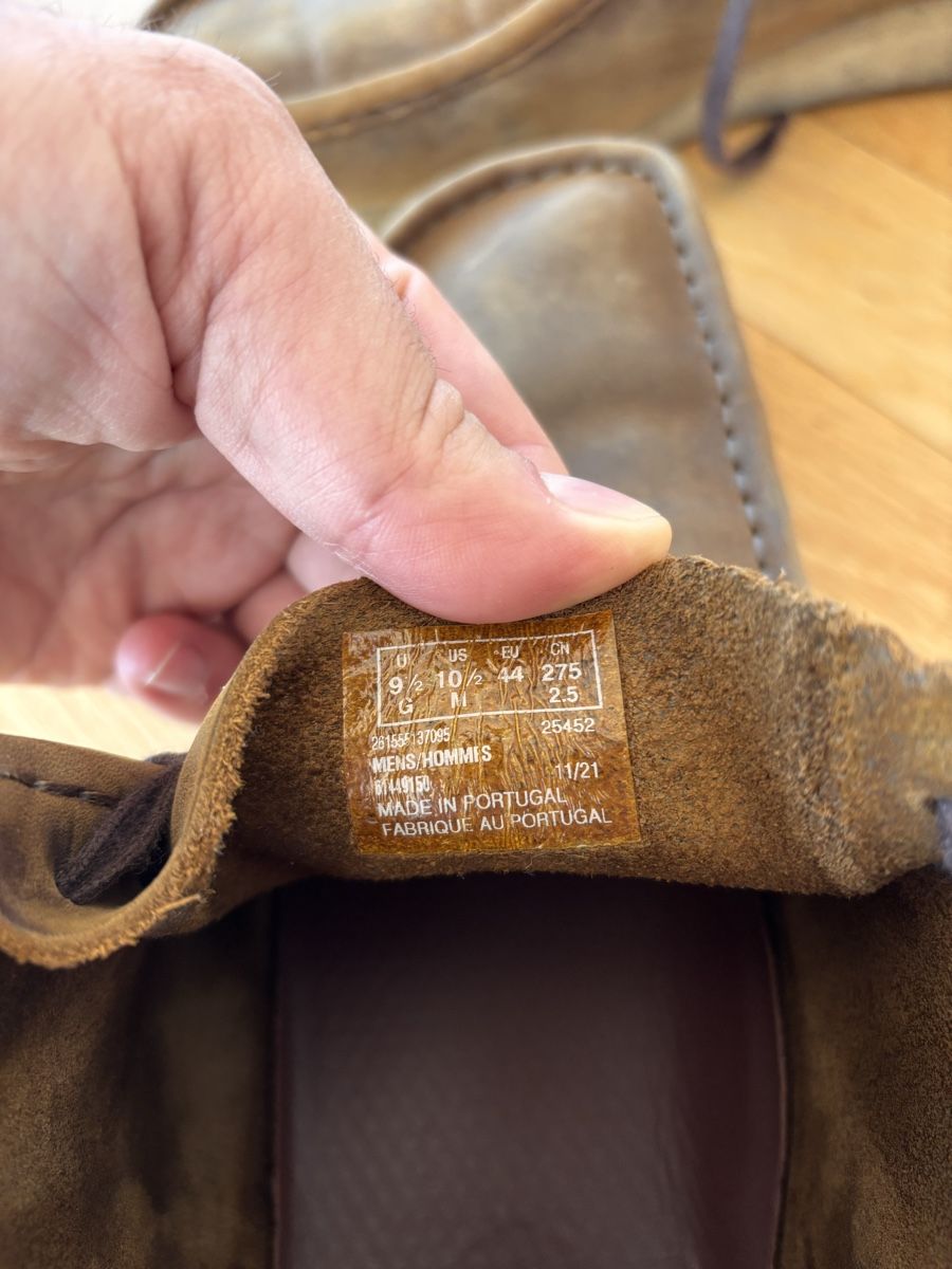 Clarks Scarpe da uomo: Clarks Original Wallabee - 44 – Usato da Remaufens venduto da ezekiel1603 4