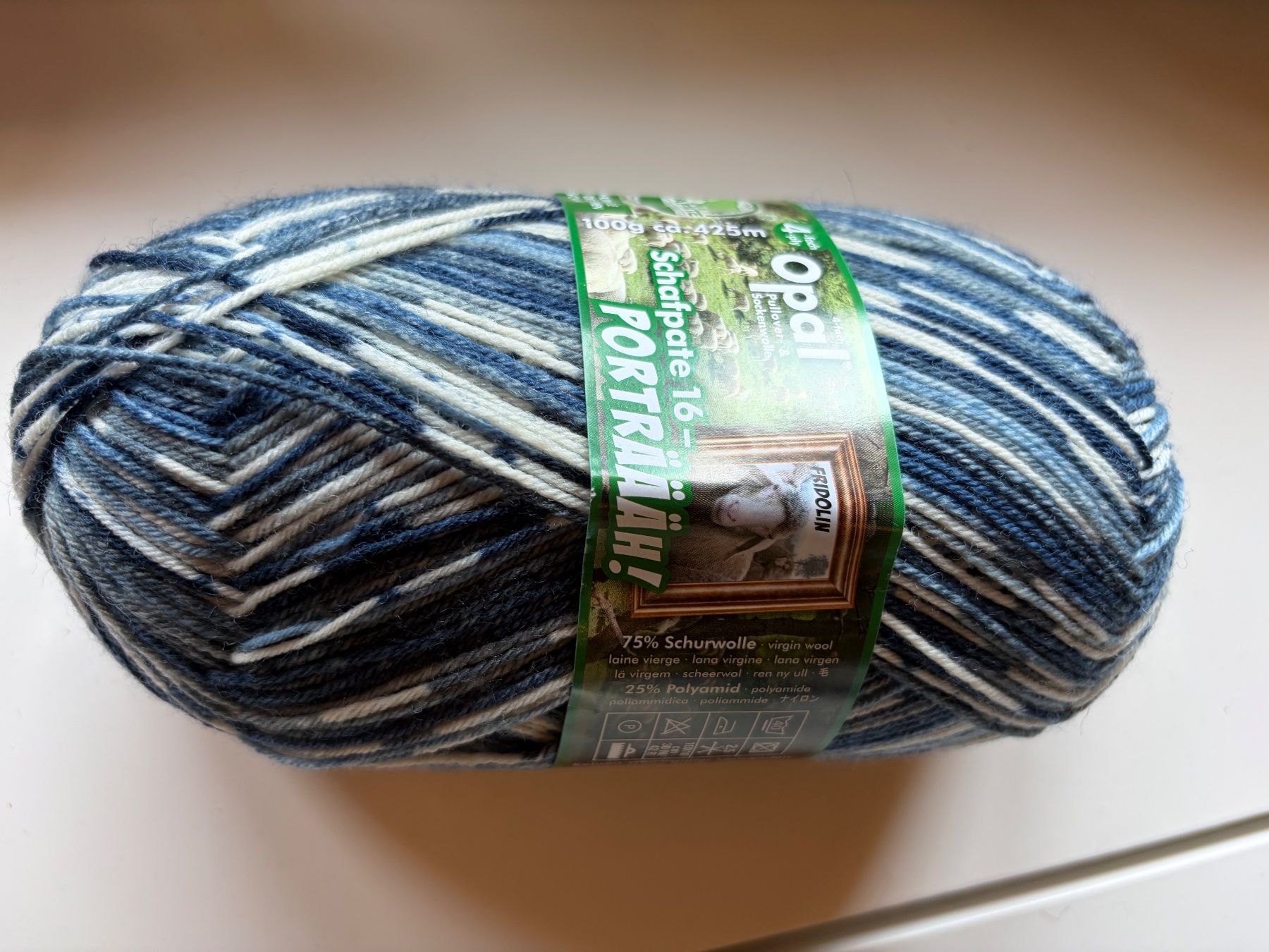Wolle: 1Knäuel Opal Sockenwolle – Neu und originalverpackt aus Büsserach von bor_s88m