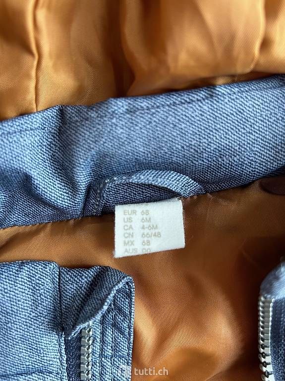Altro abbigliamento per bambino: Blaues Gillet, Grösse 68 – Usato da Alterswil FR venduto da florep 1