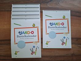 NEU - JAKO-O Bastelkalender, 6 Stück - blanko