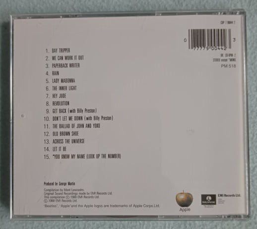 CD: The BEATLES - Volume Two - CD 1988 – Usato da Le Locle venduto da PereiraHugo 1
