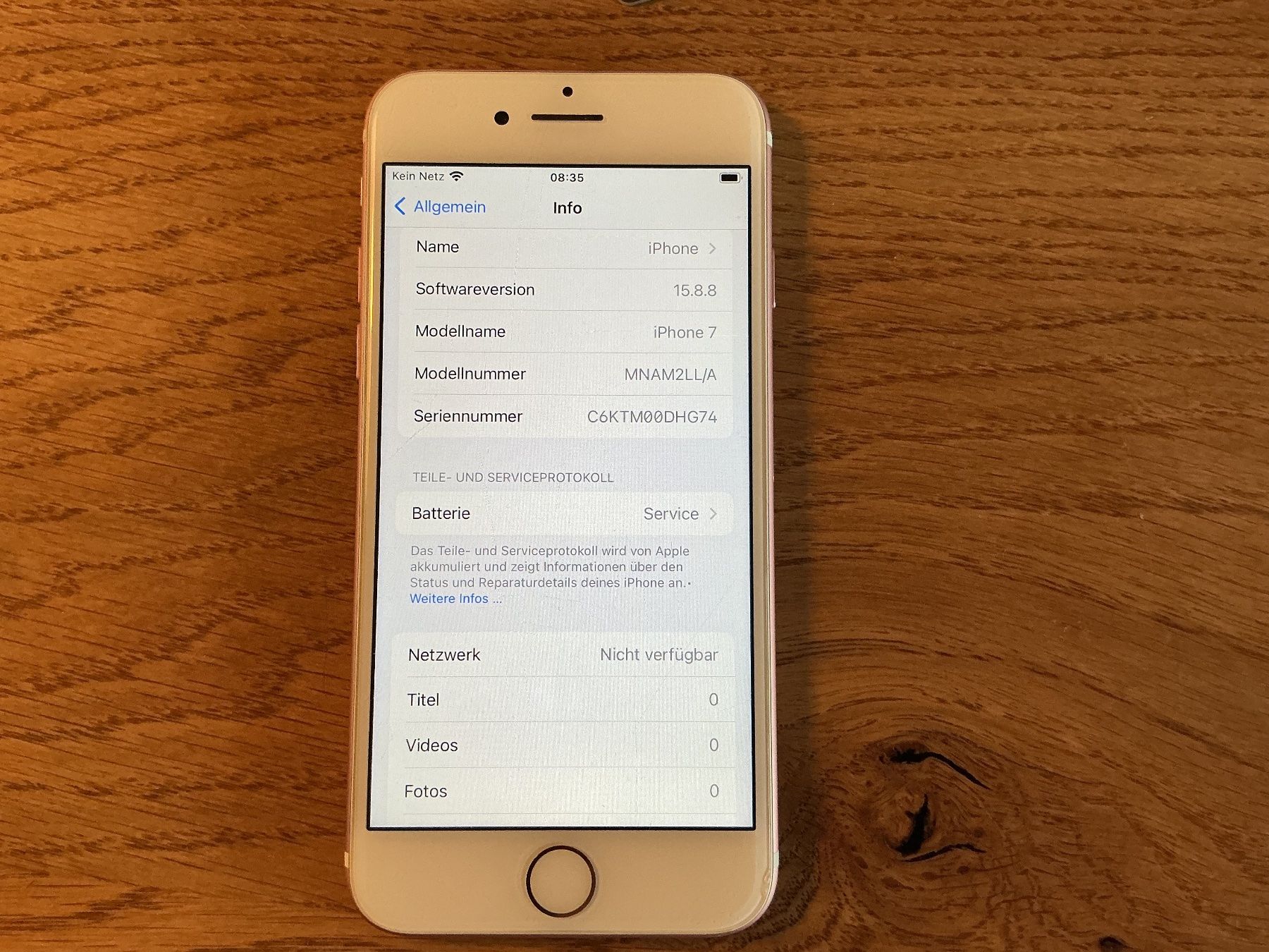Apple Portables: iPhone 7 weiss – D'occasion à Dättlikon par Korodian7 3