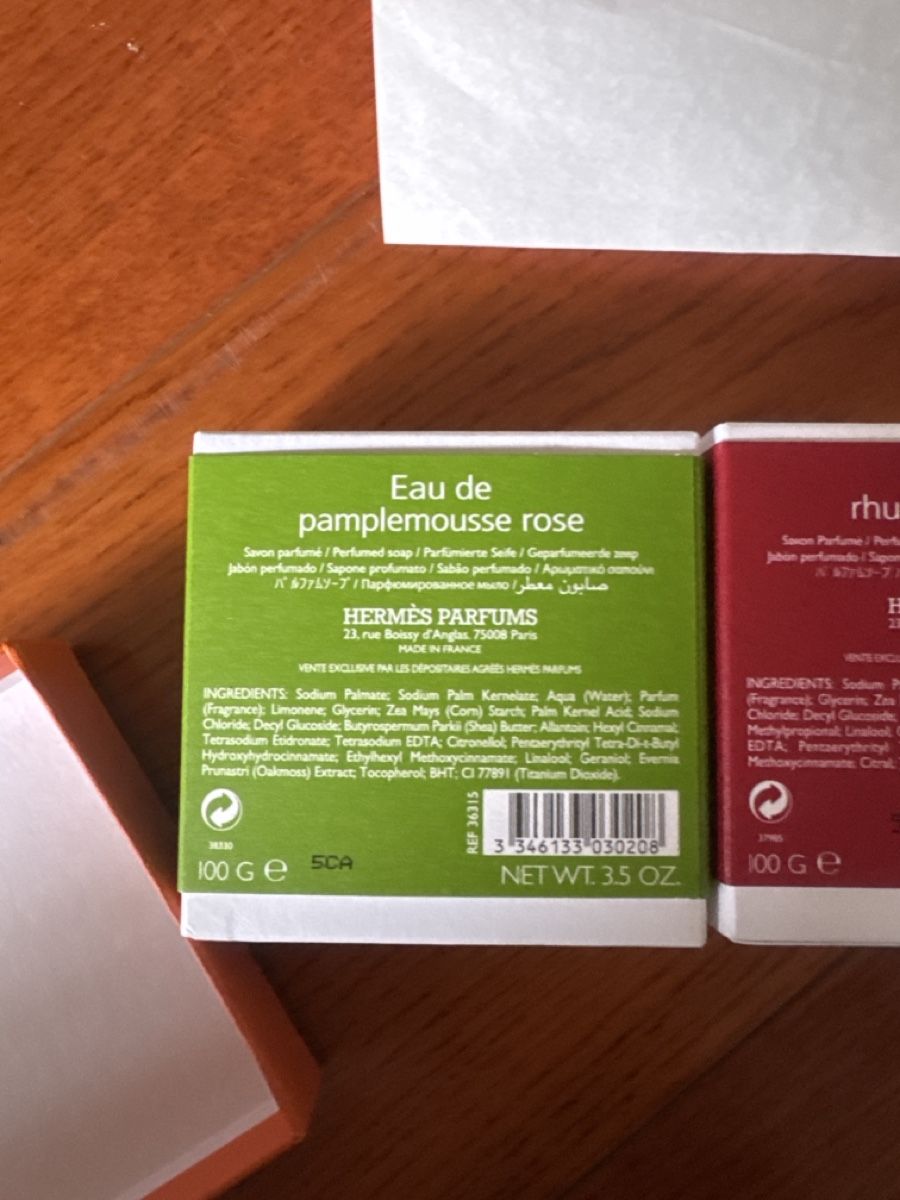 Douches: Hermès Soap  – Neuf avec emballage d'origine à Davos Dorf par gin_8k9d 1