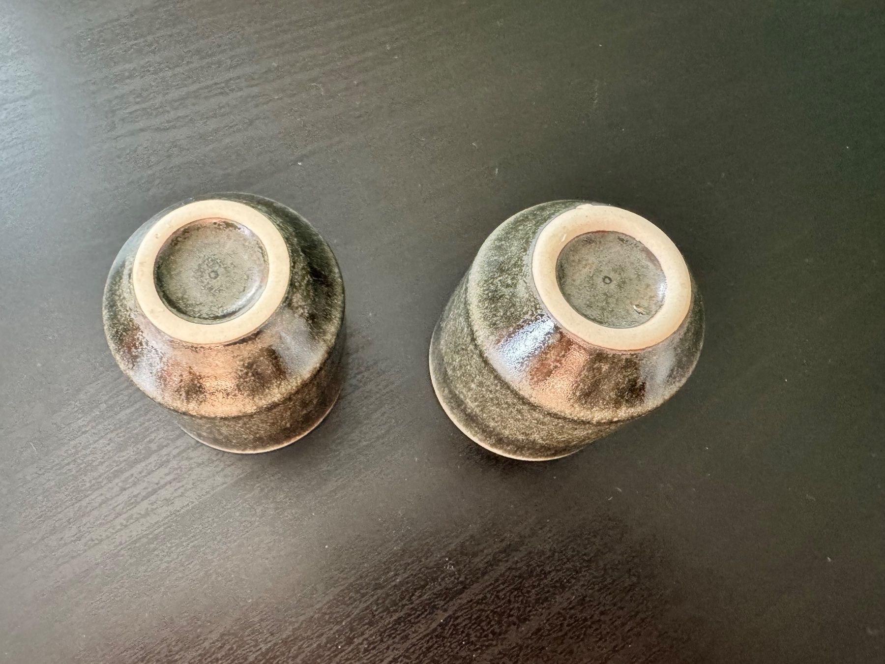 Tazze: Schöne Espressotassen in Stein-Optik. – Usato da Löhningen venduto da santafe06 3