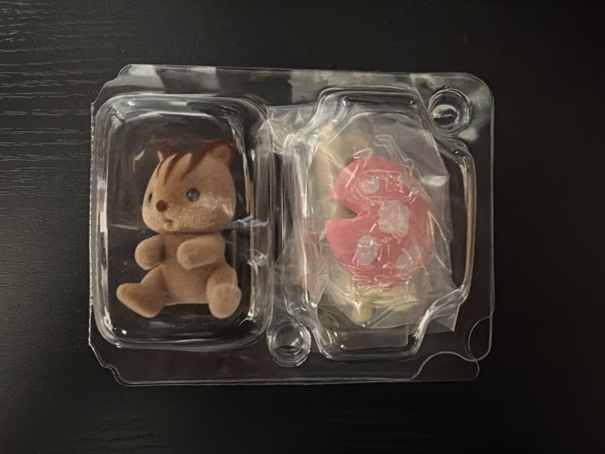 Figuren: Sylvanian Families Eichhörnchen mit Pilz – Neu (gemäss Beschreibung) aus wynigen von Birnenmus