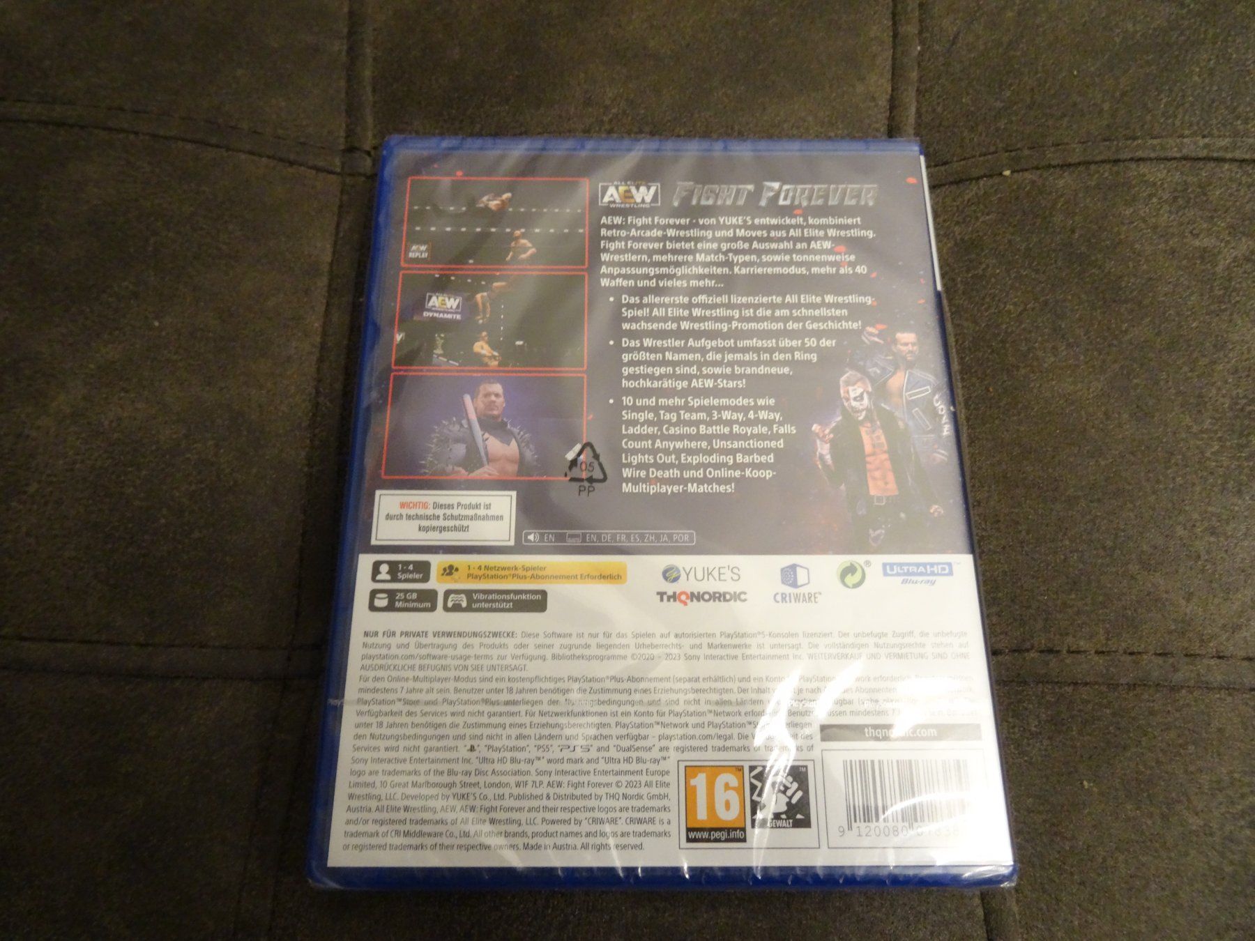 Sony Giochi: AEW Fight Forever PS5 NEUWARE – Nuovo e nell'imballaggio originale da Olten venduto da Disc-Ausverkauf 1