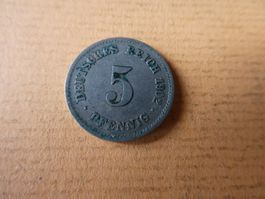 Dt. Reich 1902 F, 5 Pfennig