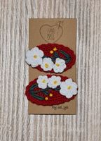 Haarspangen handgemacht "Spring"