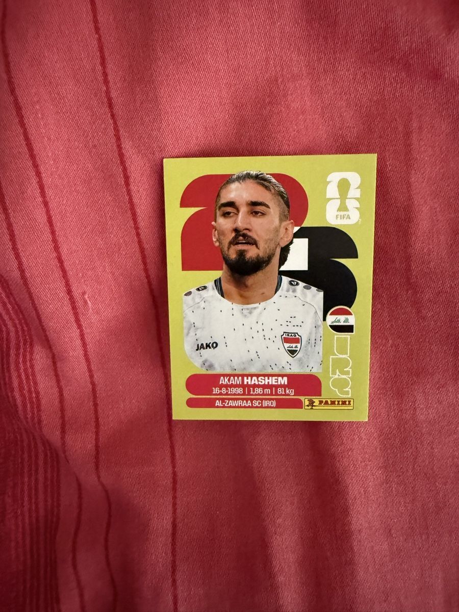 Panini Carte collezionabili: Panini WM 2026 IRQ 5 – Usato da Rüschlikon venduto da andi_841