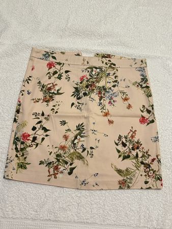 🤎Rock mit Blumenmuster – Beige/Rosé, EUR 38🤎