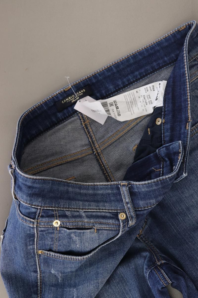 Jeans: Cambio Straight Jeans Gr. 42 blau – Usato da Neustadt an der Waldnaab venduto da SecondLifeFashion 1