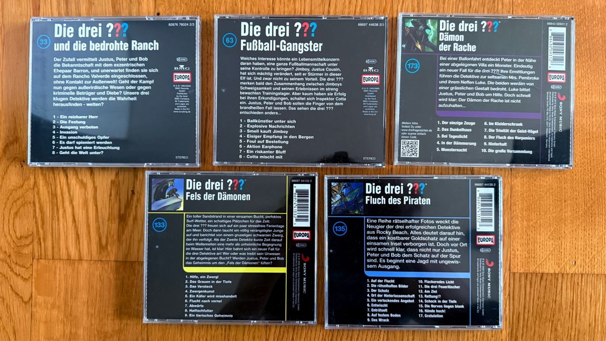 Audiolibri: Die drei Fragezeichen CD Set – Usato da Muri AG venduto da Madoxx72 1