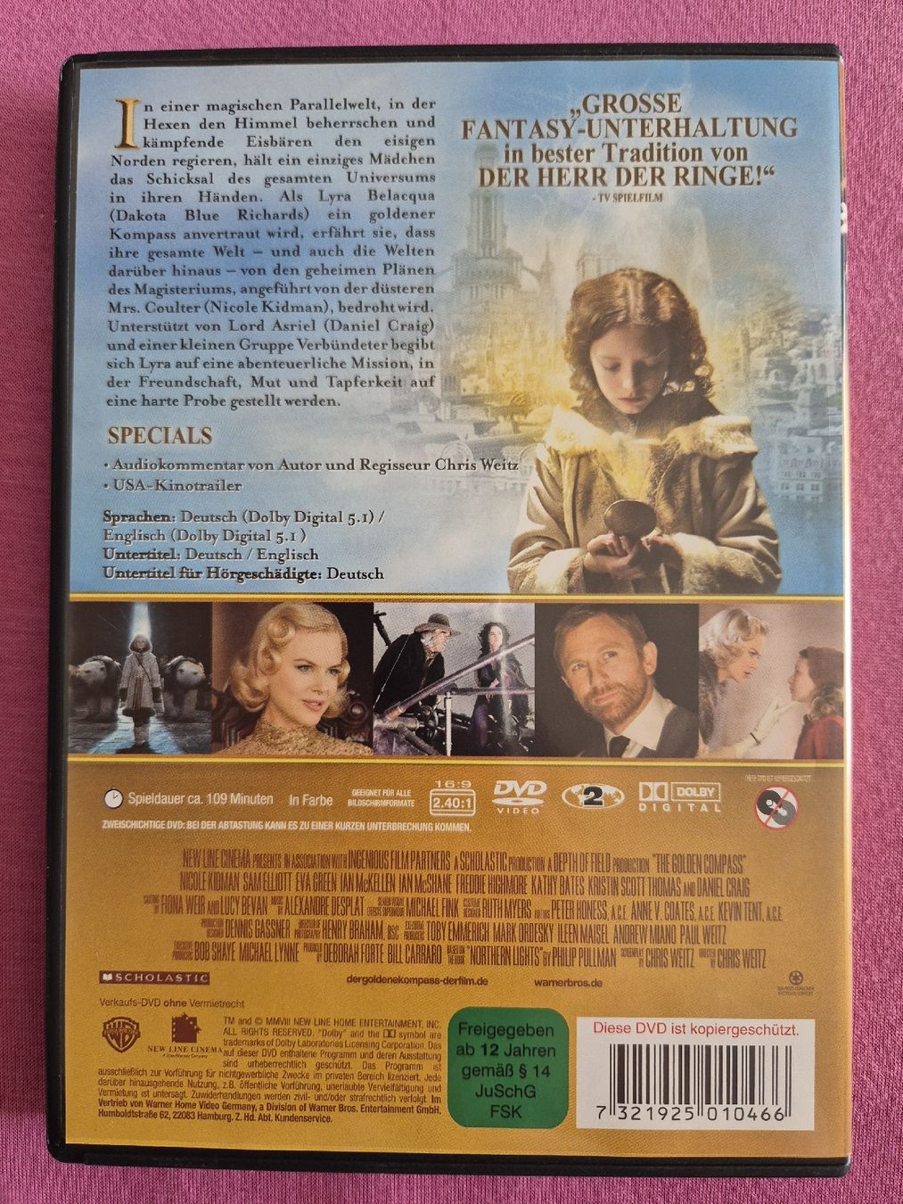 Tutti i DVDs: DVD: Der Goldene Kompass – Usato da St. Gallen venduto da Shelu712 1