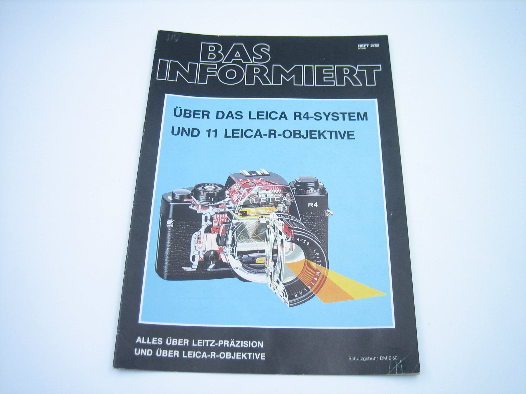 Leica Documenti: Leica R4 System alter Prospekt/Katalog – Usato da Zürich venduto da Tomi118