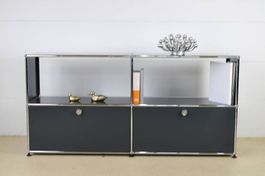 USM Sideboard Anthrazitgrau, (Nr.2), neuwertig