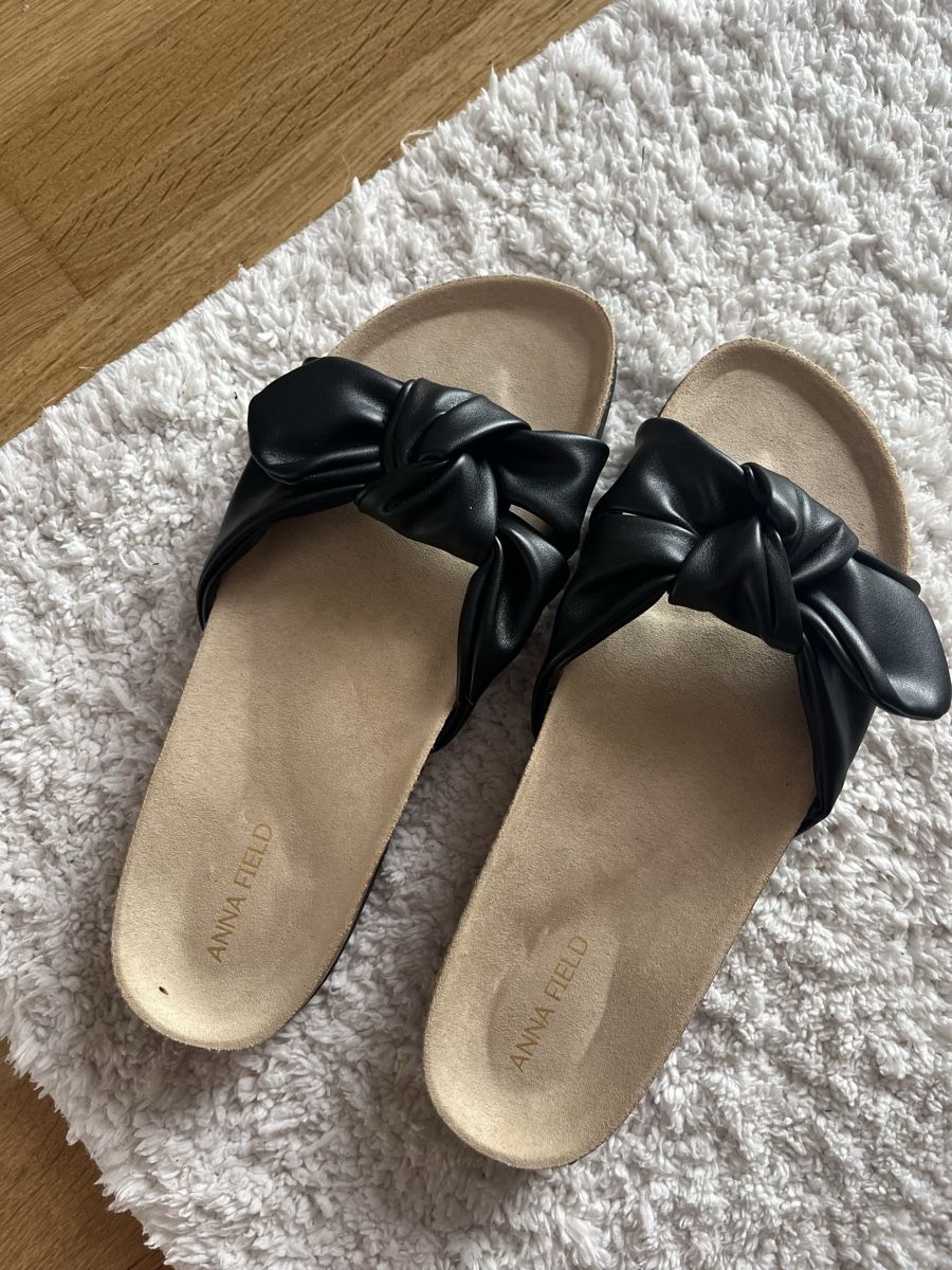 Anna Field Damenschuhe: Sandalen mit Schleife / Grösse 39 – Neu (gemäss Beschreibung) aus Kriegstetten von Musli15
