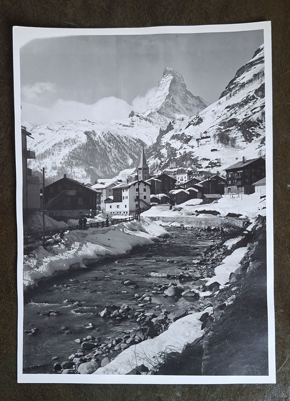 Foto & Immagini: Foto Matterhorn mit "Zermatterhof" – Usato da Bitsch venduto da andart