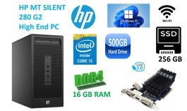 PC HP MT 280 G2 i5-6400T 16GB 256GB 500GB HD WLAN SILENT