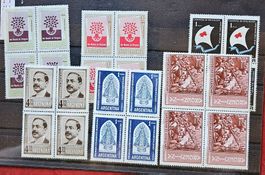 ARGENTINIEN - 4er-Bl. **, ~1960
