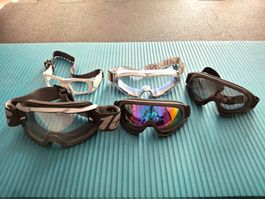 Lot de 5 lunettes de protection neuve diverse marque