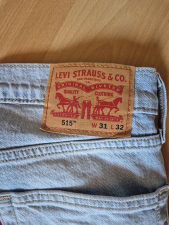 Levi's 515 Jeans, hellblau, Grösse 31/32
