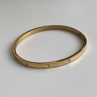 18KGP Zirkonia Armreif