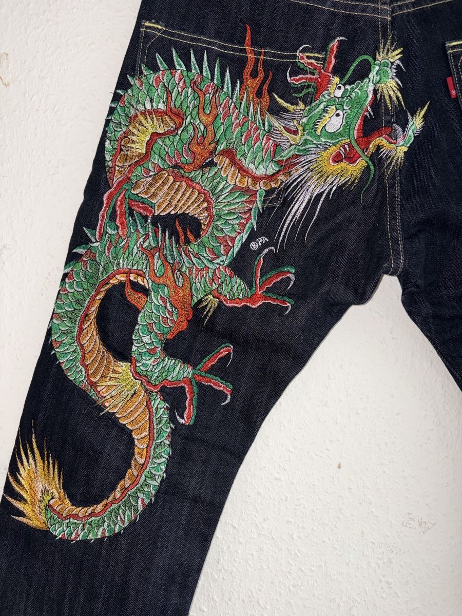 Jeans: Sugoi Japan Tattoo  – D'occasion à Genève par xamime 1